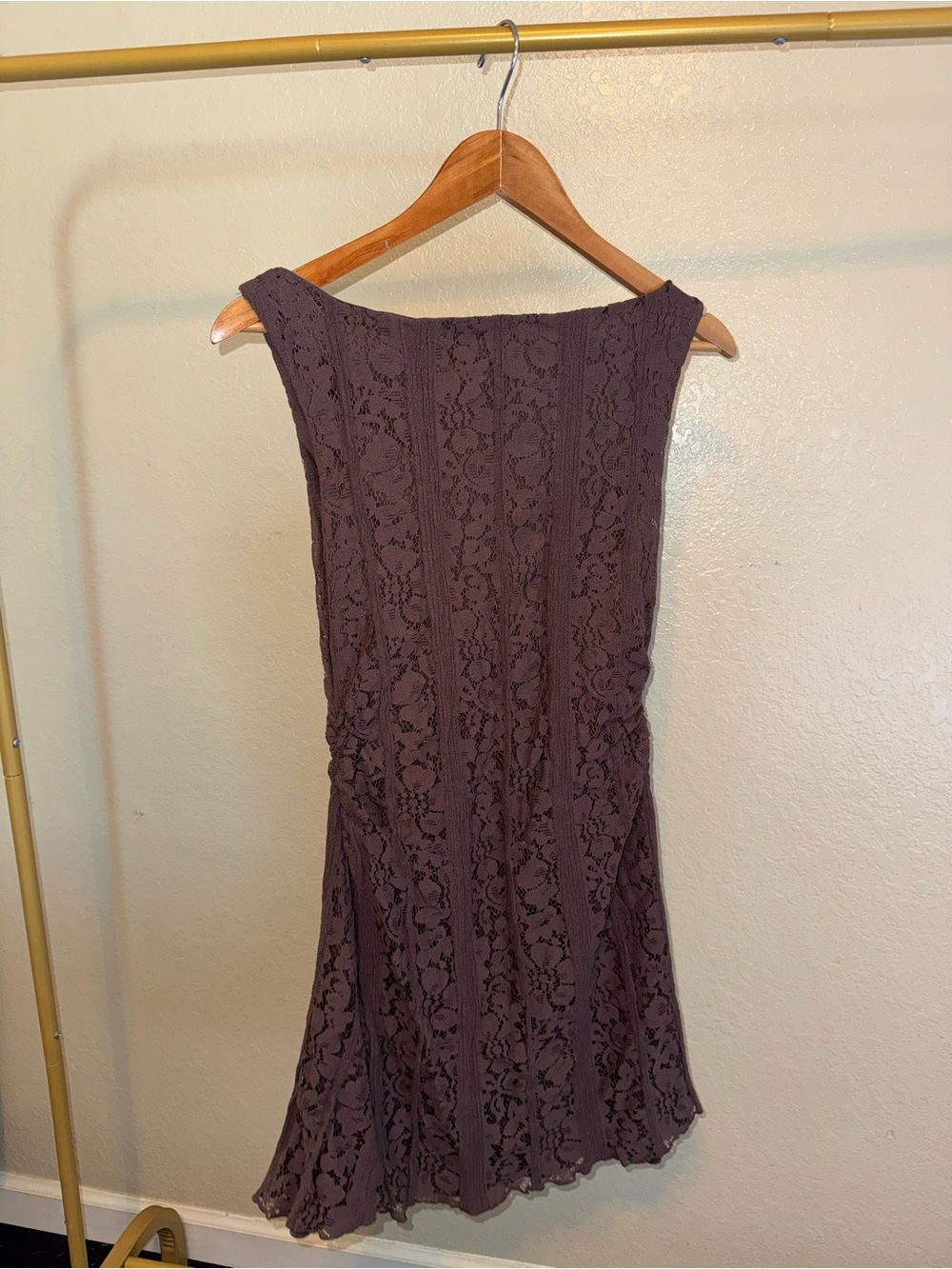 Brown Lace Dress